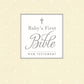 KJV, Baby's First New Testament, Hardcover, White, Red Letter, Comfort Print: Holy Bible, King James Version *Like New*