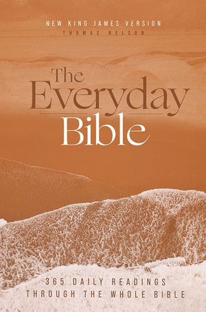 NKJV, The Everyday Bible, Hardcover, Red Letter, Comfort Print: 365 Daily Readings Through the Whole Bible