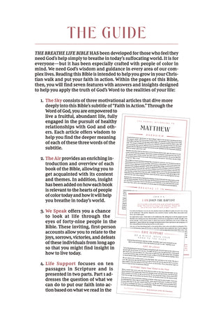 The Breathe Life Holy Bible: Faith in Action (NKJV, Paperback, Red Letter, Comfort Print)
