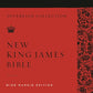 NKJV, Wide-Margin Reference Bible, Sovereign Collection, Leathersoft, Brown, Red Letter, Comfort Print: Holy Bible, New King James Version *Very Good*