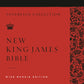 NKJV, Wide-Margin Reference Bible, Sovereign Collection, Genuine Leather, Black, Red Letter, Comfort Print: Holy Bible, New King James Version *Very Good*