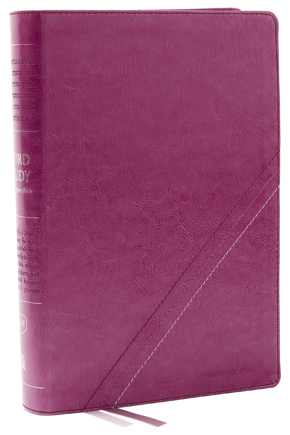 KJV, Word Study Reference Bible, Leathersoft, Pink, Red Letter, Comfort Print: 2,000 Keywords that Unlock the Meaning of the Bible