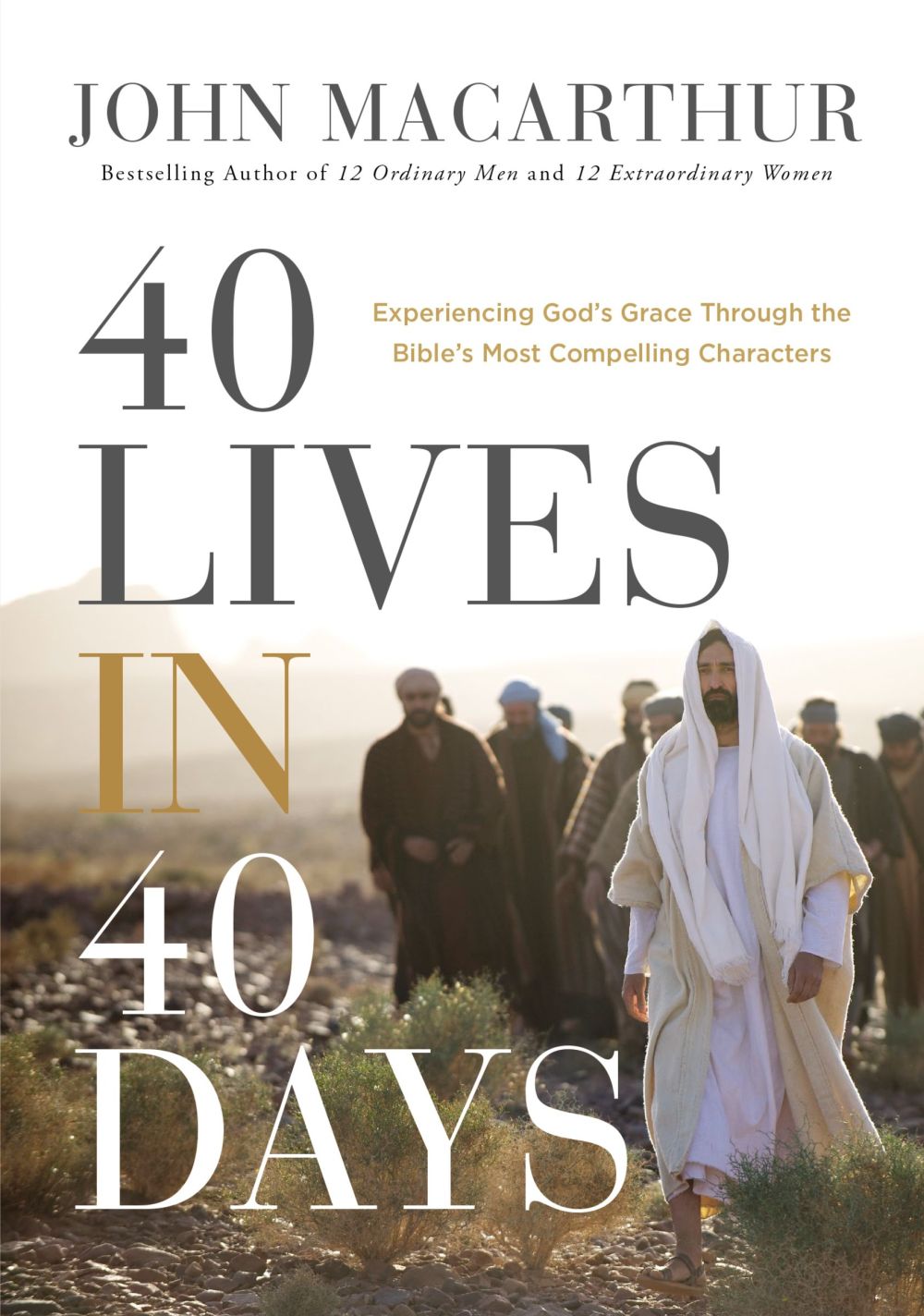 40 Lives in 40 Days: Experiencing God's Grace Through the Bible's Most Compelling Characters *Very Good*