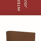 NKJV, Interleaved Bible, Journal Edition, Genuine Leather, Brown, Red Letter, Comfort Print: The Ultimate Bible Journaling Experience