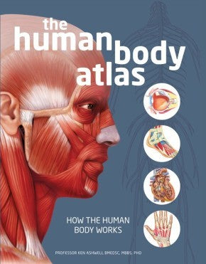 The Human Body Atlas: How the Human Body Works *Very Good*