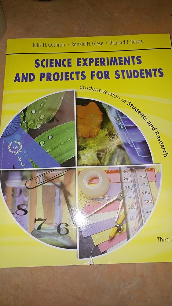 Science Experiments and Projects for Students cover image