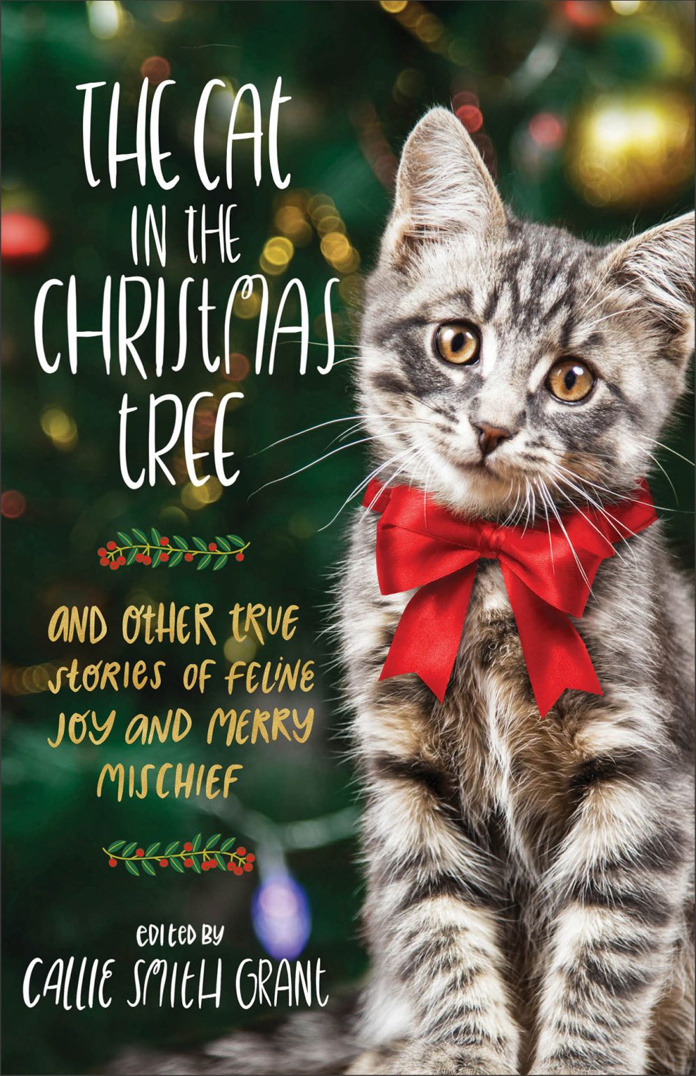 Cat in the Christmas Tree