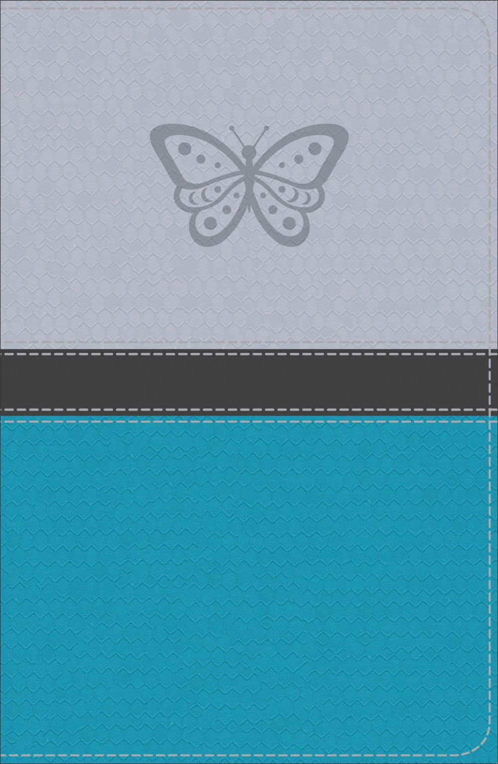 KJV Study Bible for Girls Silver/Teal, Butterfly Design LeatherTouch