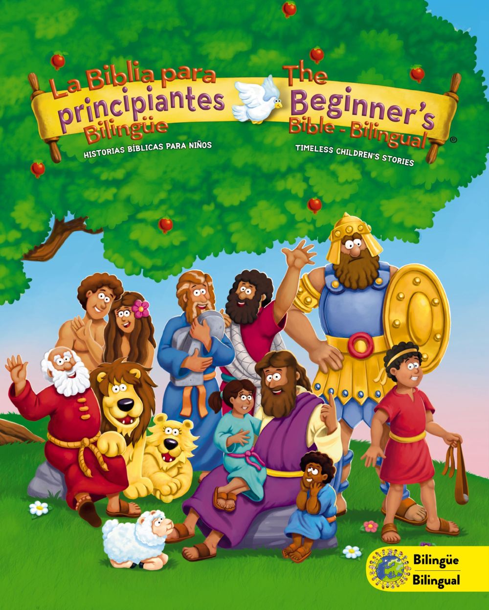 The Beginners Bible (Bilingual) / La Biblia para principiantes (Bilingüe): Timeless Children's Stories (Spanish Edition) *Like New*
