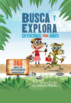Busca y explora '€“ Devocionales para ninos: 365 dias de actividades practicas (Spanish Edition)