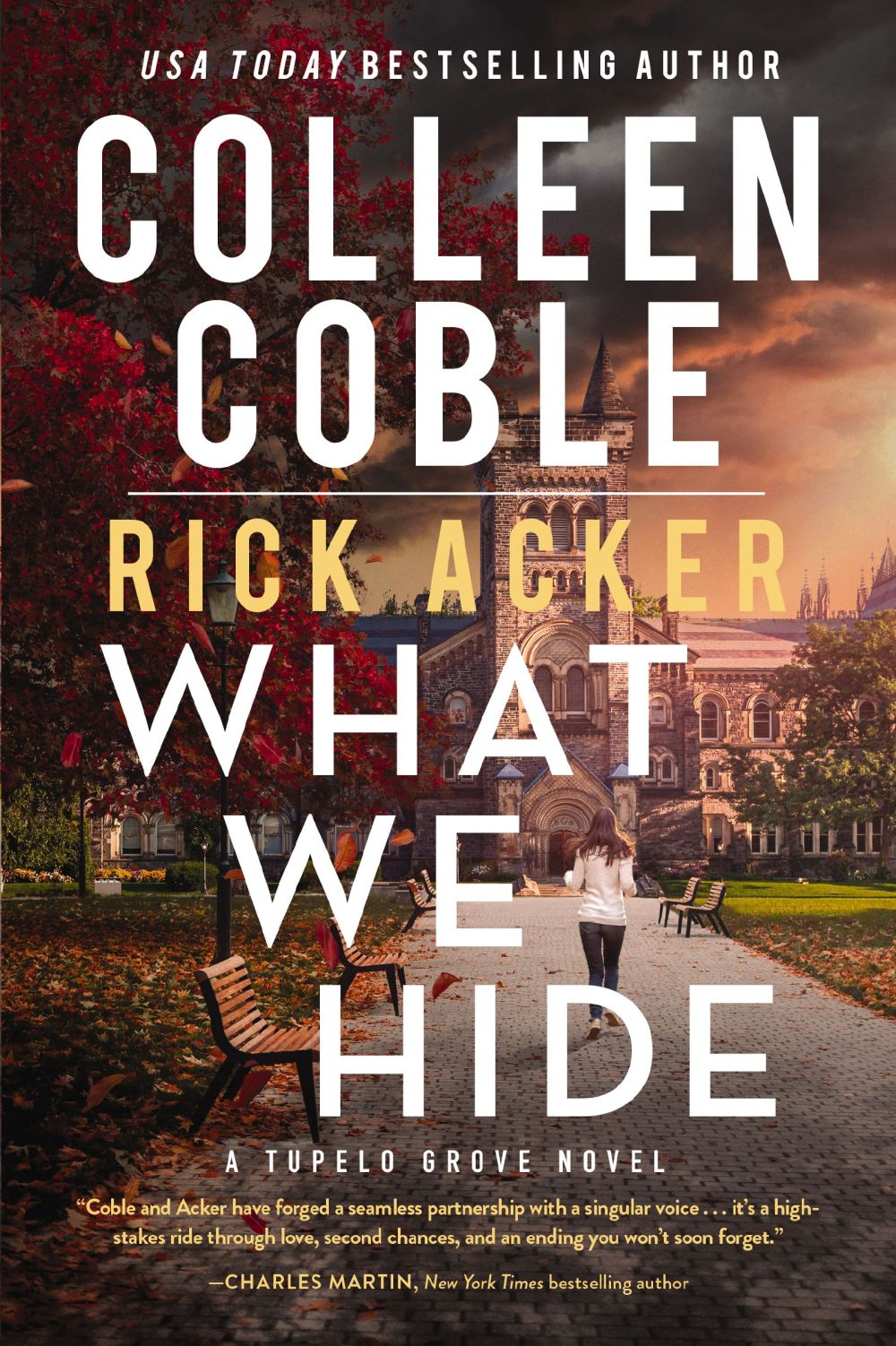 What We Hide: A romantic suspense where love, lies, and legacy collide (A Tupelo Grove Novel)