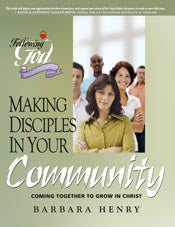 Making Disciples In Your Communi *Very Good*