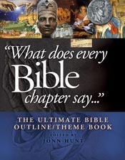 What Does Every Bible Chapter Say . . .: The Ultimate Bible Outline/Theme Book *Very Good*