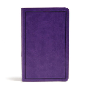 KJV Deluxe Gift Bible, Purple LeatherTouch, Red Letter, Pure Cambridge Text, Presentation Page, Easy-to-Read Bible MCM Type
