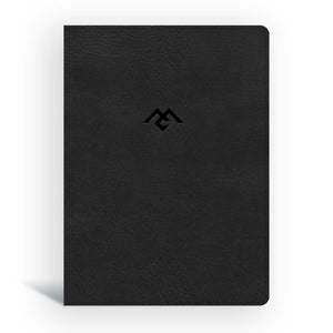 CSB Men of Character Bible, Black LeatherTouch, Indexed, Black Letter, Presentation Page, Articles, Character Profiles, Easy-to-Read Bible Serif Type