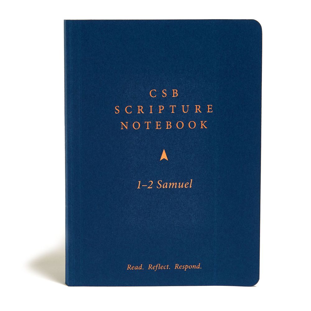 CSB Scripture Notebook, 1-2 Samuel, Black Letter, Single-Column, Notetaking, Journaling Space, Sermon Series, Personal Study, Concise Format, Easy-to-Read Bible Serif Type