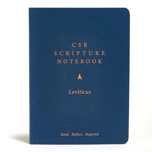CSB Scripture Notebook, Leviticus, Black Letter, Single-Column, Notetaking, Journaling Space, Sermon Series, Personal Study, Concise Format, Easy-to-Read Bible Serif Type cover image