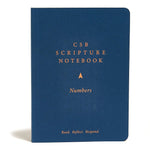 CSB Scripture Notebook, Numbers, Black Letter, Single-Column, Notetaking, Journaling Space, Sermon Series, Personal Study, Concise Format, Easy-to-Read Bible Serif Type (CSB Scripture Notebooks) cover image