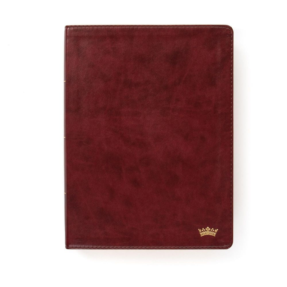 CSB Tony Evans Study Bible, Burgundy LeatherTouch, Black Letter, Study Notes and Commentary, Articles, Videos, Charts, Easy-to-Read Bible Serif Type