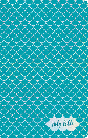 CSB Kids Bible, Thinline Edition, Aqua LeatherTouch, Red Letter, Presentation Page, Study Helps for Children, Full-Color Inserts and Maps, Easy-to-Read Bible Serif Type