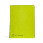 CSB Life Counsel Bible, Apple Green LeatherTouch, Indexed, Black Letter, Articles, Word Studies, Quotes, Cross-References, Easy-to-Read Bible Serif Type cover image