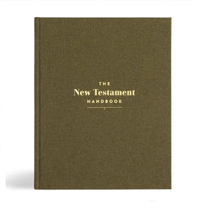 New Testament Handbook, Sage Cloth Over Board, Full-color Design, Commentary, Charts, Maps, Outlines, Timelines, Word Studies cover image