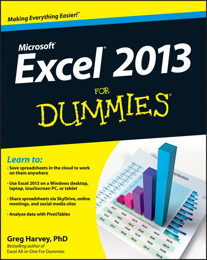 Excel 2013 For Dummies *Very Good*