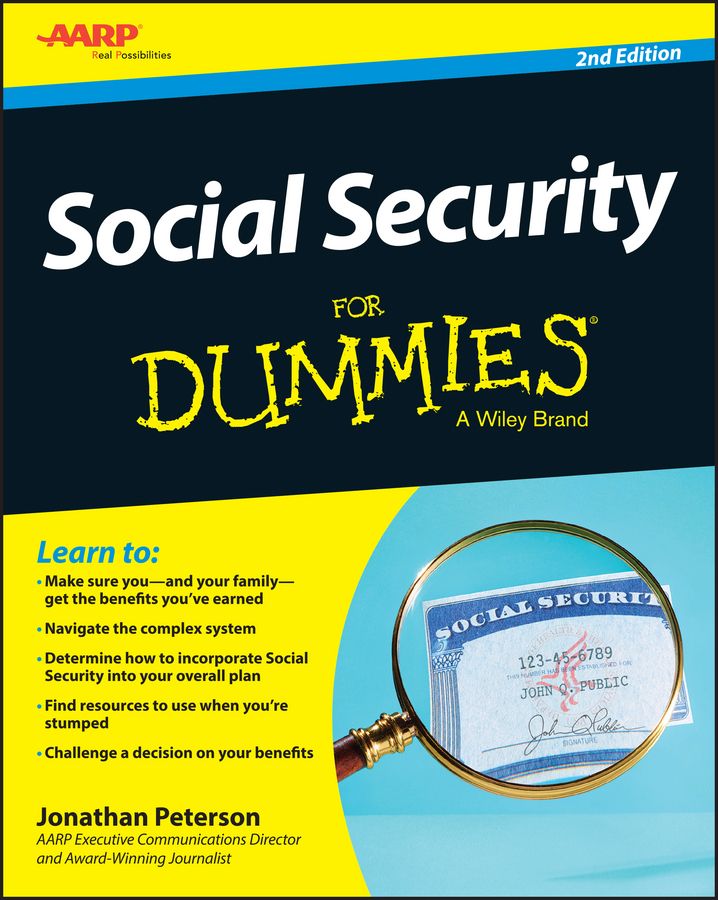 Social Security For Dummies *Very Good*