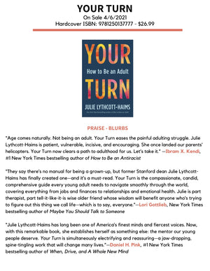 Your Turn: How to Be an Adult