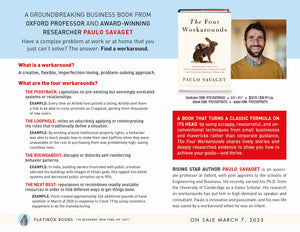The Four Workarounds: Strategies from the World's Scrappiest Organizations for Tackling Complex Problems *Very Good*