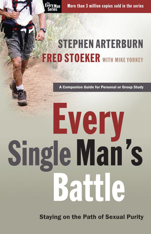 Every Single Man's Battle Workbook: Staying on the Path of Sexual Purity (The Every Man Series) *Very Good*