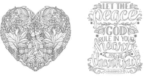 Pumpkin Spice and Everything Nice Coloring Book (Coloring Faith)