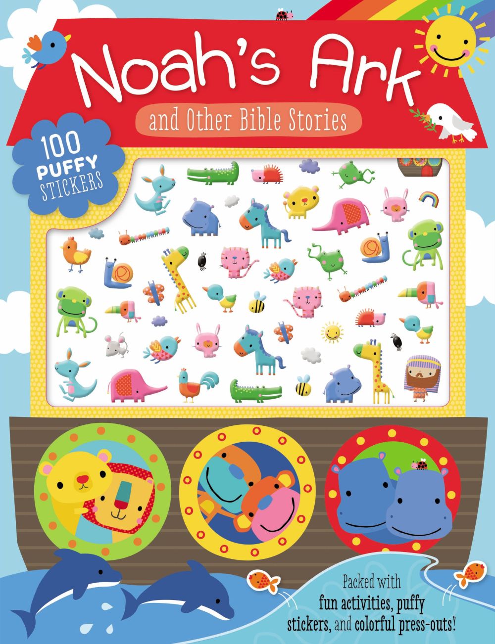 Noah's Ark and Other Bible Stories: 100 Puffy Stickers