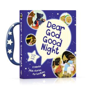 Dear God, Good Night: 2-Minute Bible Stories for Bedtime *Very Good*