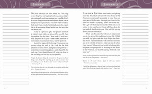 Jesus Always Note-Taking Edition, Leathersoft, Burgundy, with Full Scriptures: Embracing Joy in His Presence (a 365-Day Devotional)