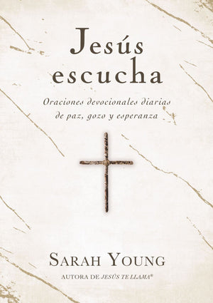 Jesus escucha: Oraciones devocionales diarias de paz, gozo y esperanza (Spanish Edition) *Very Good*