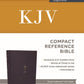 KJV Compact Bible w/ 43,000 Cross References, Purple Leathersoft with zipper, Red Letter, Comfort Print: Holy Bible, King James Version: Holy Bible, King James Version