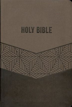 KJV Giant Comfort Print Holy Bible (7843BRSM, Brown Leathersoft)
