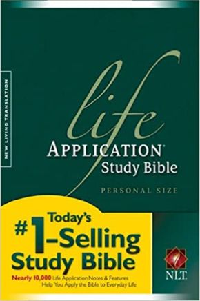 Life Application Study Bible NLT, Personal Size *Very Good*
