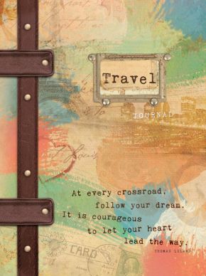 Travel Journal (Hardcover) '€“ 160 Blank Lined Pages, 6'€� x 0.4'€� x 8'€� '€“ Perfect Gift for Birthdays, Holidays, an Upcoming Trip, and More