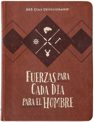 Fuerzas para cada dia para el hombre: 365 dias devocionario (Spanish Edition) *Very Good*