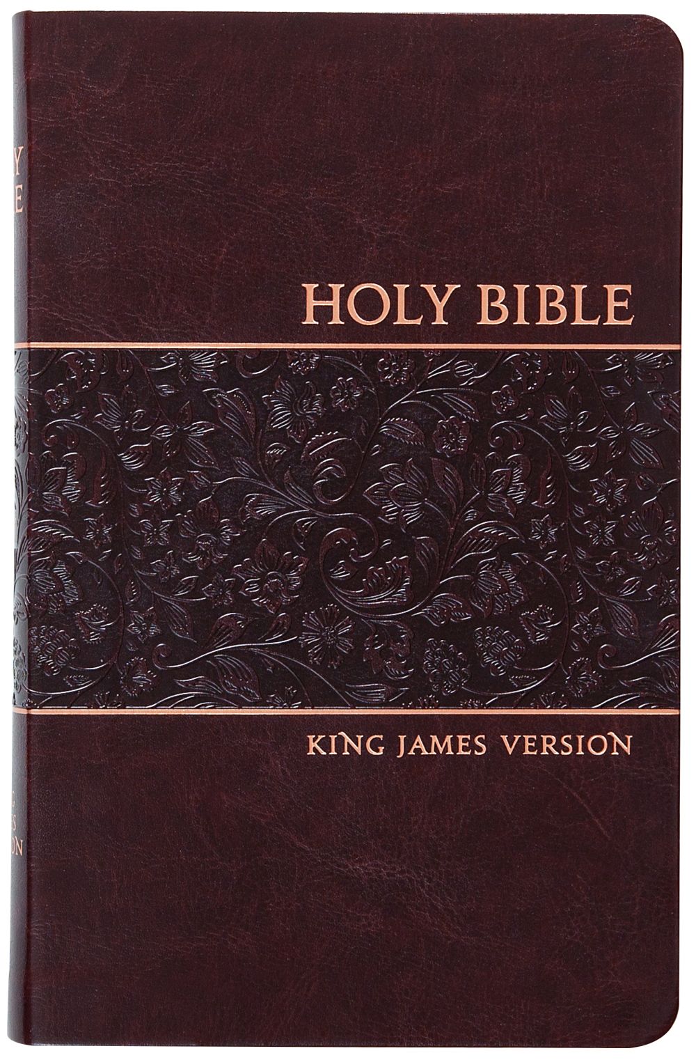 KJV Holy Bible: Mulberry (Deep Burgundy), Personal Large Print (11-pt) – Thumb Indexed, Faux Leather, King James Version