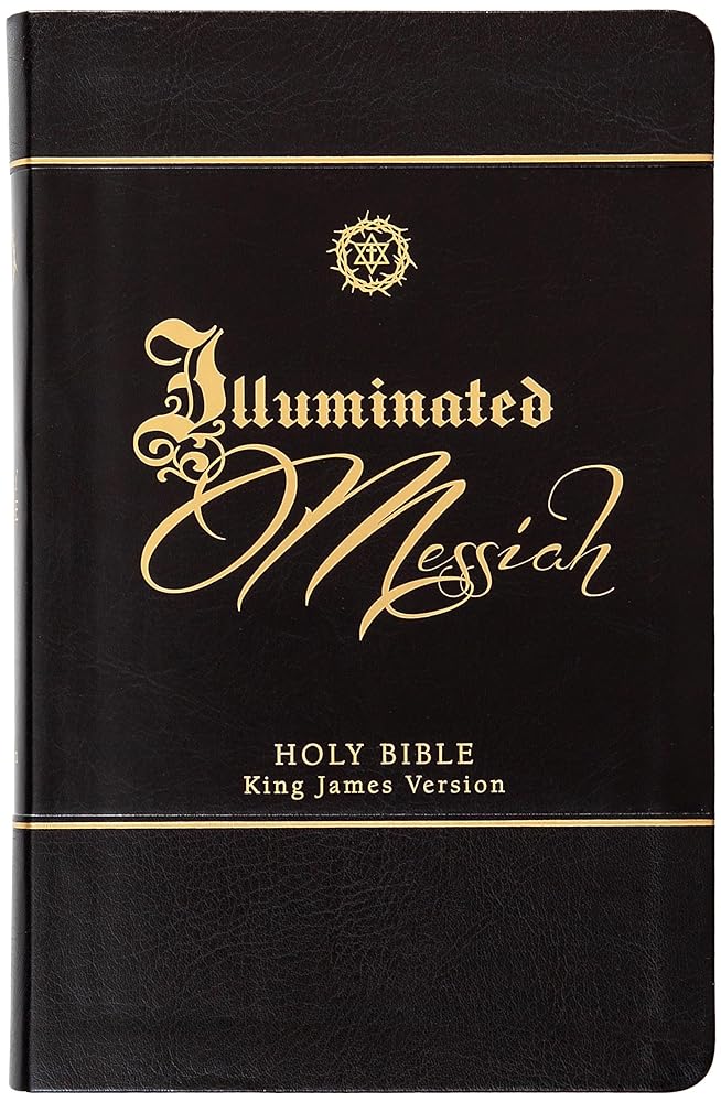 The Illuminated Messiah Bible: 66 Portraits of Jesus (Kjv) cover image