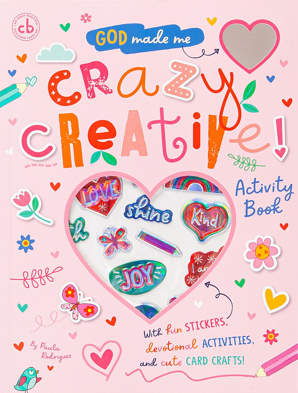 God Made Me Crazy Creative (Activity Book)