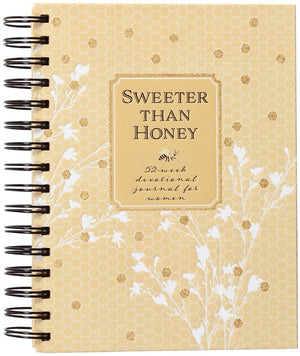 Sweeter Than Honey: 52-Week Prayer & Devotional Journal for Women *Very Good*