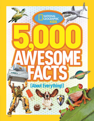 5,000 Awesome Facts (About Everything!) (National Geographic Kids) *Very Good*