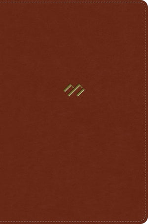 NBLA Biblia tematica de estudio, café símil piel (NBLA Thematic Study Bible, Brown LeatherTouch) (Spanish Edition) cover image