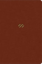 NBLA Biblia tematica de estudio, café símil piel (NBLA Thematic Study Bible, Brown LeatherTouch) (Spanish Edition) cover image