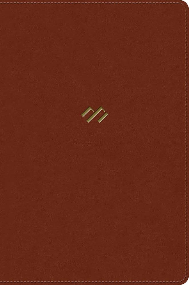 NBLA Biblia tematica de estudio, café símil piel (NBLA Thematic Study Bible, Brown LeatherTouch) (Spanish Edition) cover image
