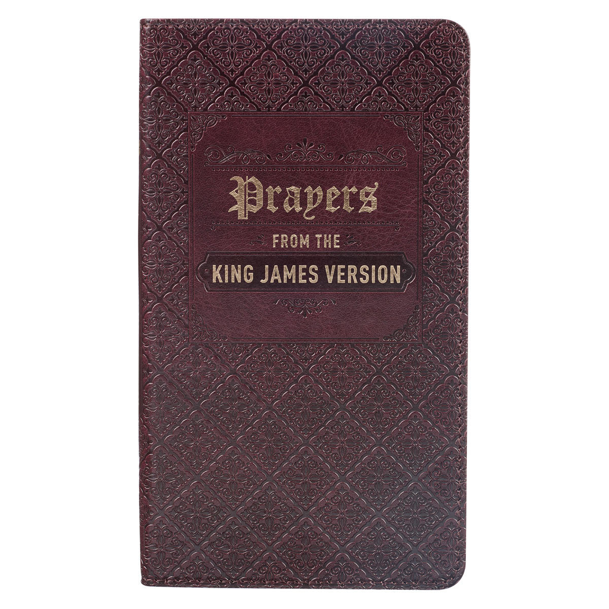Prayers from the King James Version - Brown Faux Leather Gift Book *Very Good*